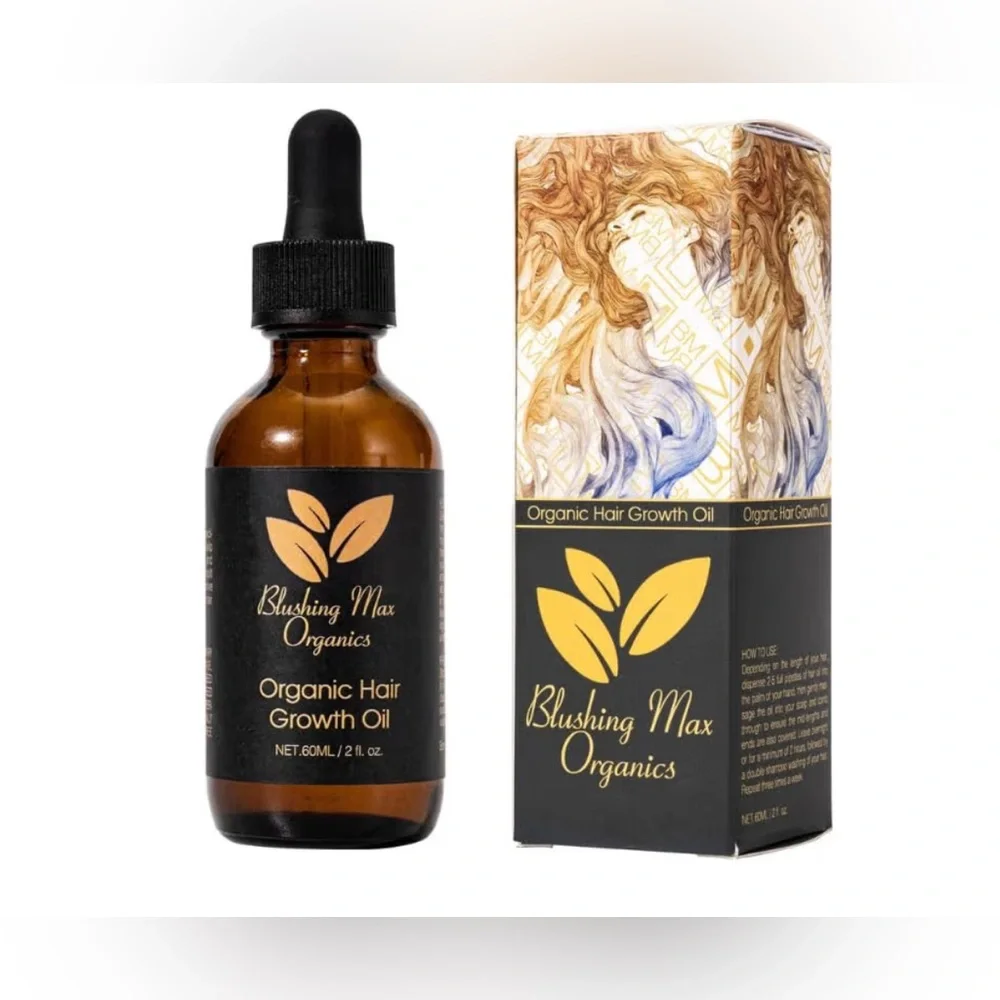 Blushing Max Organics Hair Growth Oil - NIB